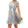 Vestido brillante como un rayo