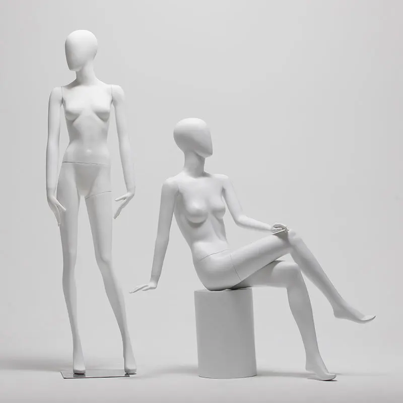 ディスプレイ用婦人マネキン 腰受け ウィメンズ 直立 FRP 衣装展示