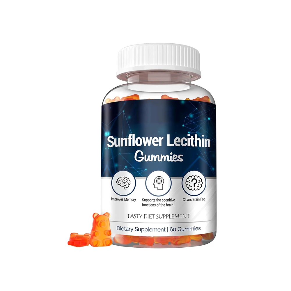 Sunflower Lecithin Gummy Candy For Sustainable agriculture GMP