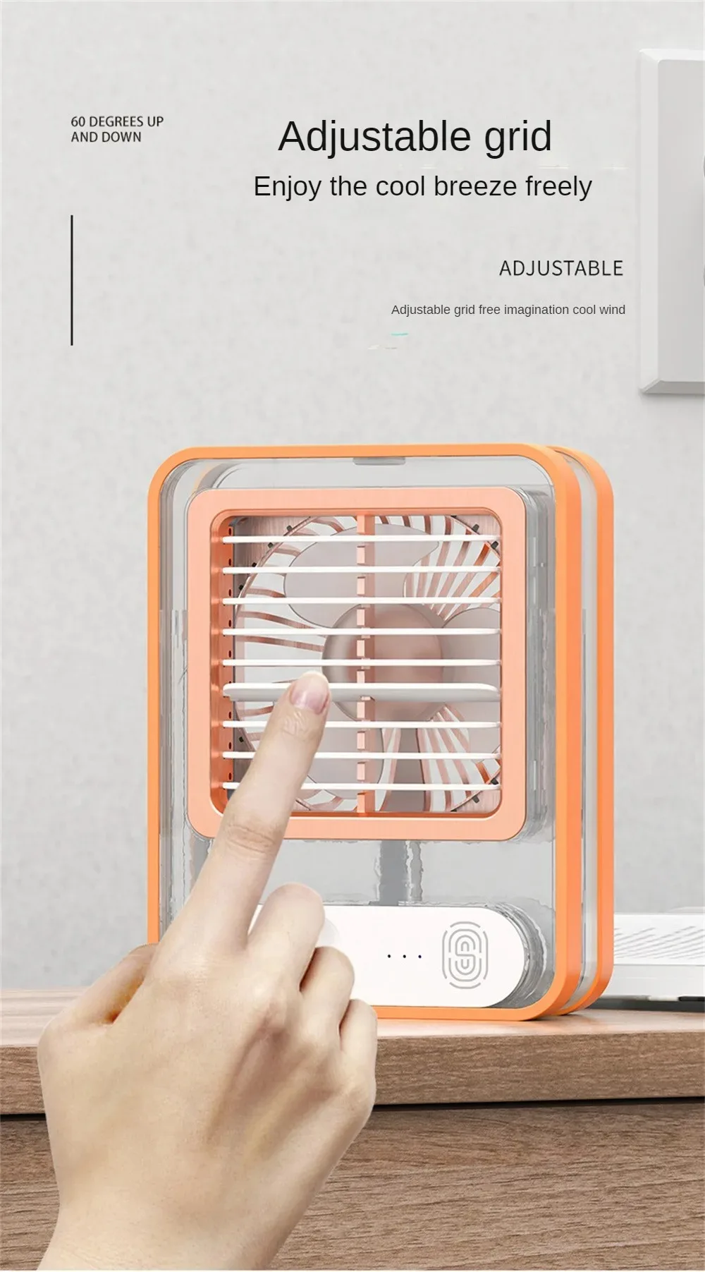 Portable Air Conditioner Fan Household Air Cooler And Humidifier_voghion.com