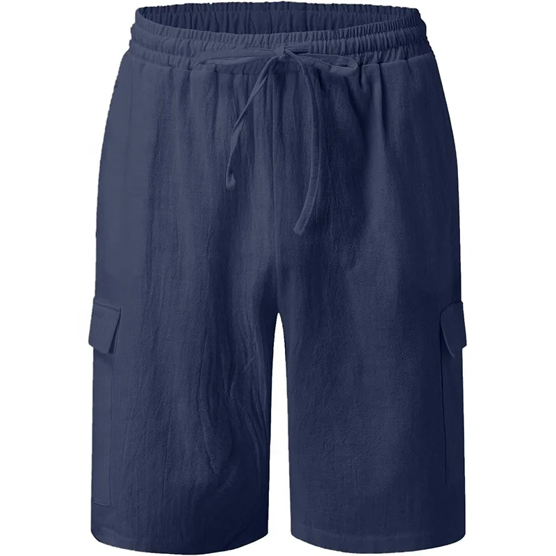 Men's Casual Cargo Shorts - Slim Fit Chino Pants For Summer, Beach, & Outdoor Activities