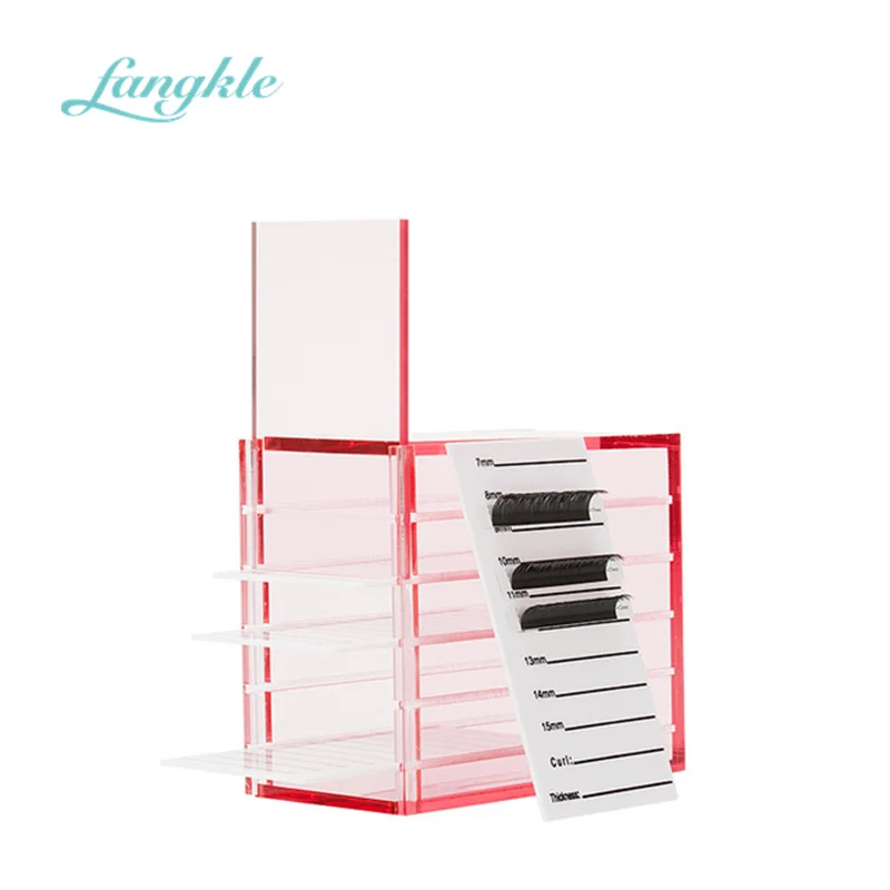 Professional 5 Layers Acrylic Eyelash Storage Box Eyelash Boxes Buy