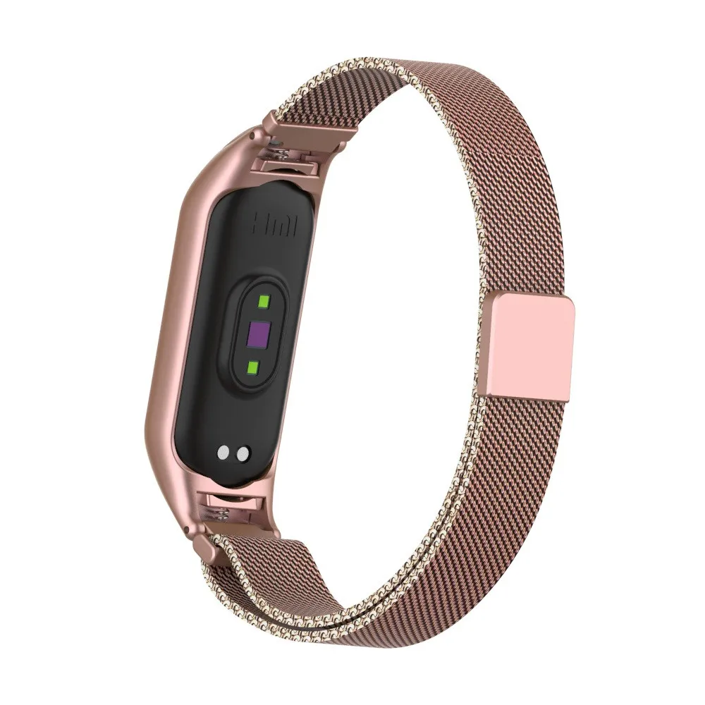 pulseira aço mi band 5