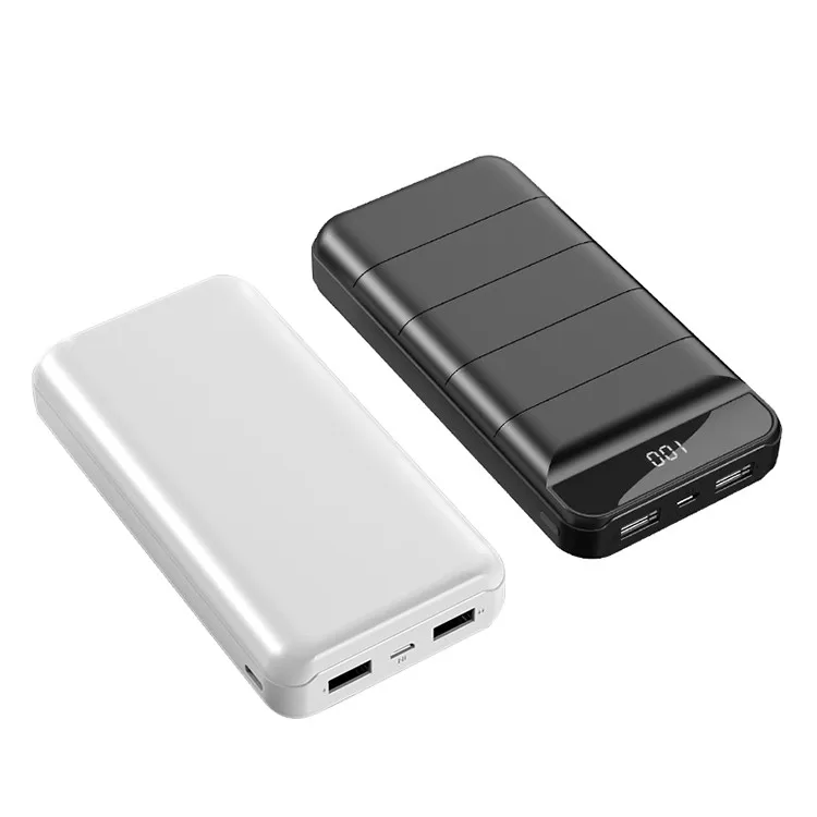 High Capacity 30000Mah LED AC Powerbank Fast Charge Customize 50000Mah Mobile Phone Power Station Portable Power Bank