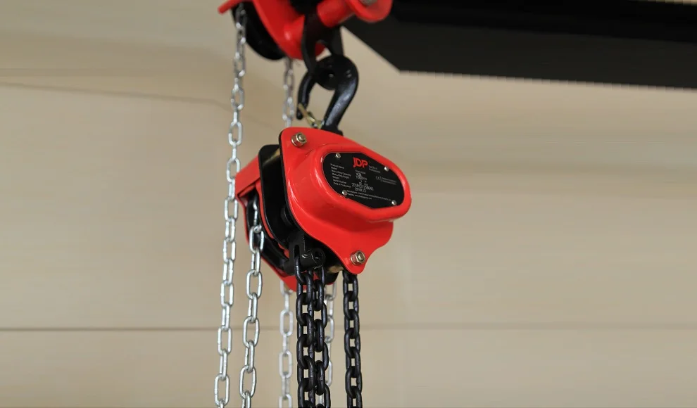 Manual Chain Block With Calibrated G80 Hoist Chain 0.5 Ton 1 Ton 1.5