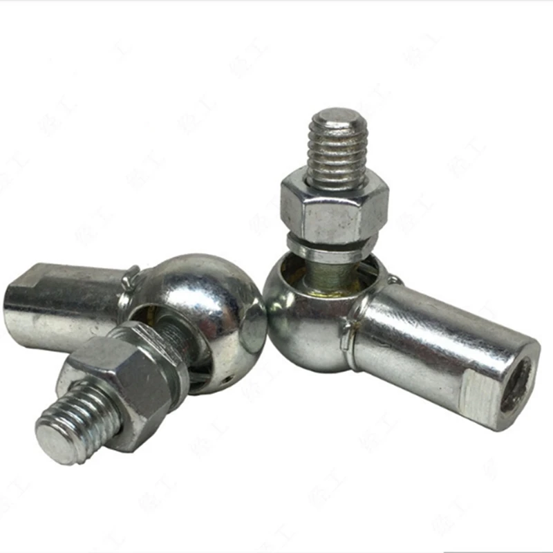 High Quality Right Hand CS10 Ball Joint Rod End Bearing for Auto Ball H M5 M6 M8 M10 Right Angle CS8/CS13/CS16 Carbon Steel