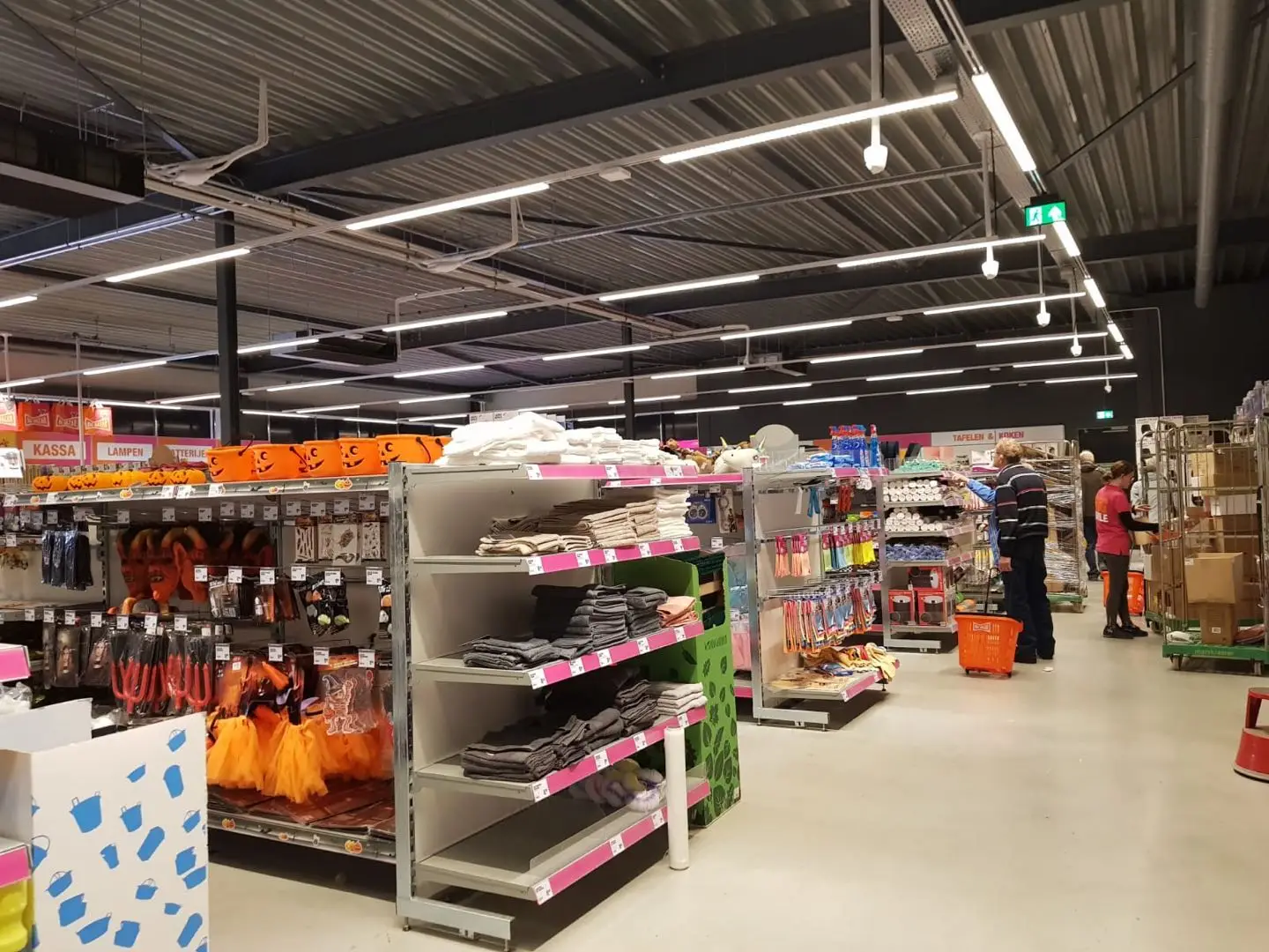 TRIEO Горячая оптовая продажа 160 лм/Вт белый или розничный супермаркет линейный трек свет