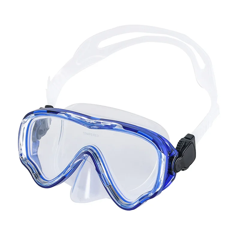 Manufacturer Supplies Panoramic Wide-angle Silicone Diving Goggles And Snorkeling Masks For Teenagers_voghion.com