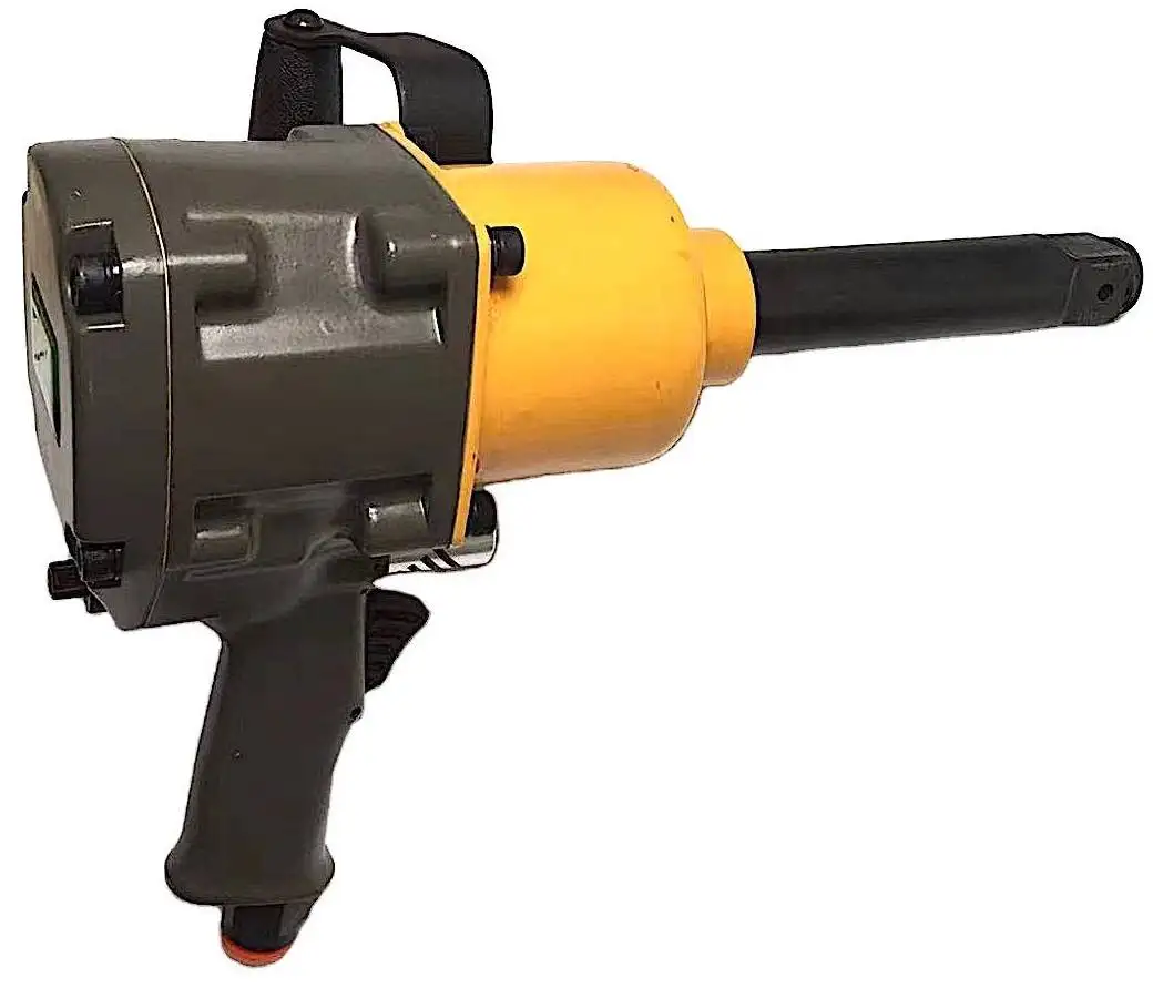 TY50791L Air Torque Gun 6 in. Length Anvil 1,400 ft. lbs Side support handle pneumatic impact wrench Professional Auto Repair