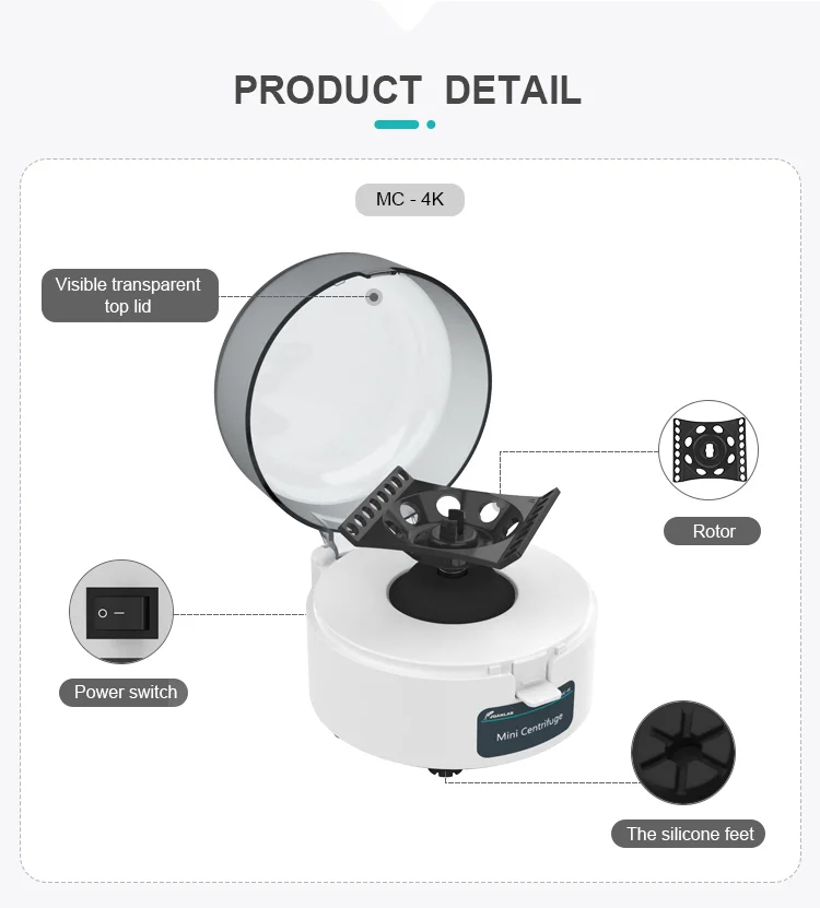 Joanlab Medical Laboratory Blood Plasma Centrifuge Mini Prf Centrifuge