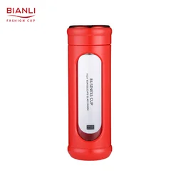 Бесшовная герметичная многоразовая мотивирующая сублимационная бутылка для воды из боросиликатного стекла с пользовательским