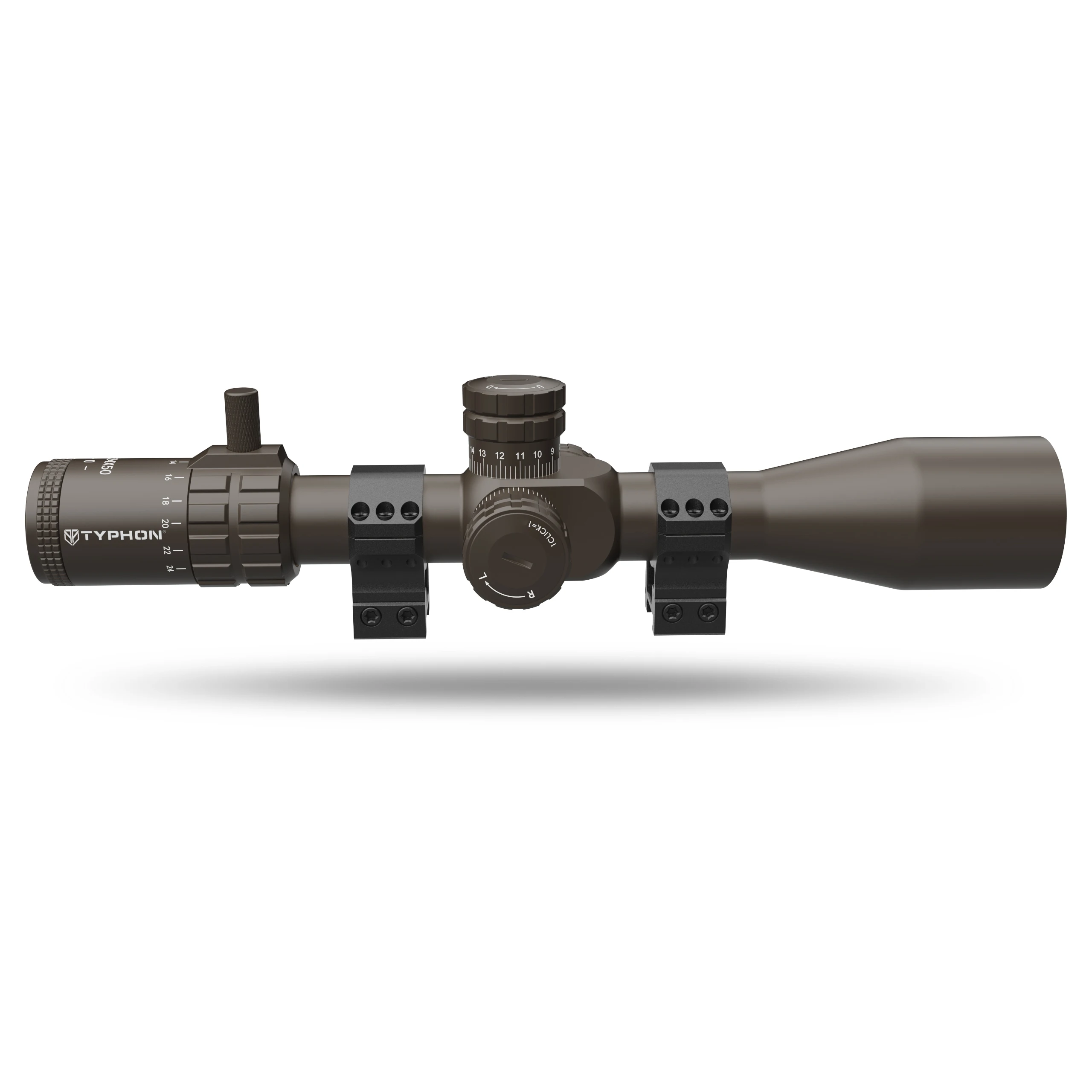 TYPHON 6-24X Release Attachment Ts450 Infrared Night Vision Thermal Scope for Hunting