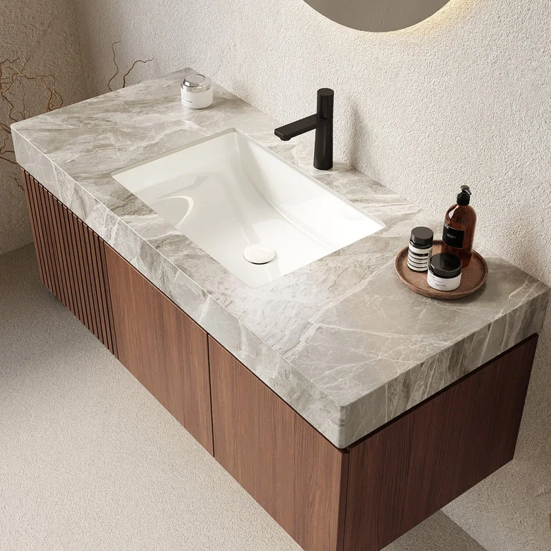product hot sale floating vanity wall mounted mirrored bathroom cabinet plywood wall cabinet with mirror-7
