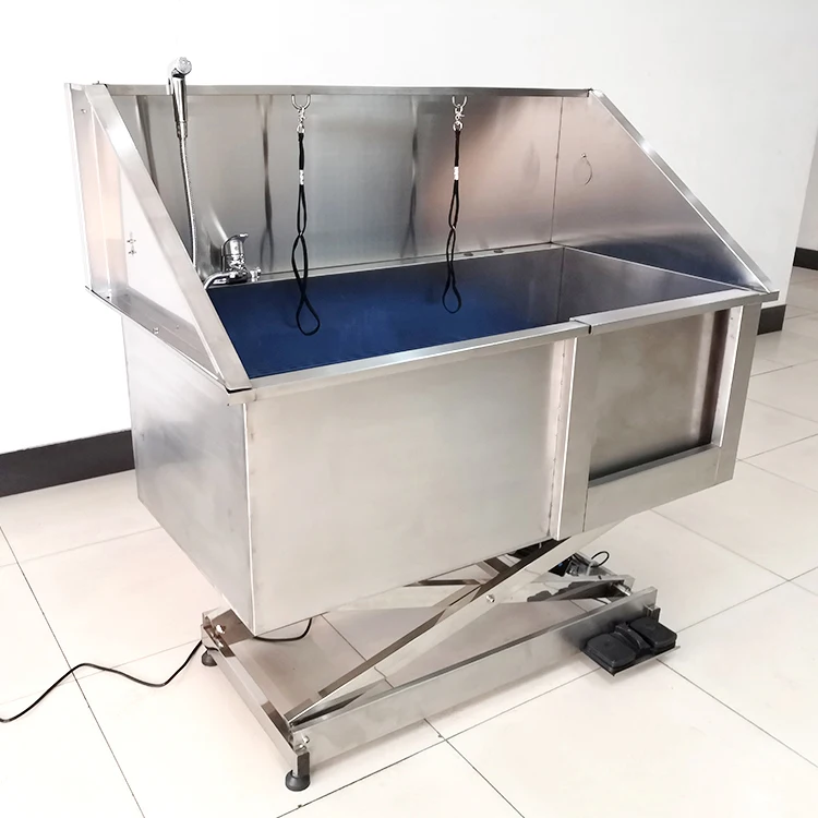 Usmilepet Wholesale Price Stainless Steel Electric Lifting Dog Bath Tub
