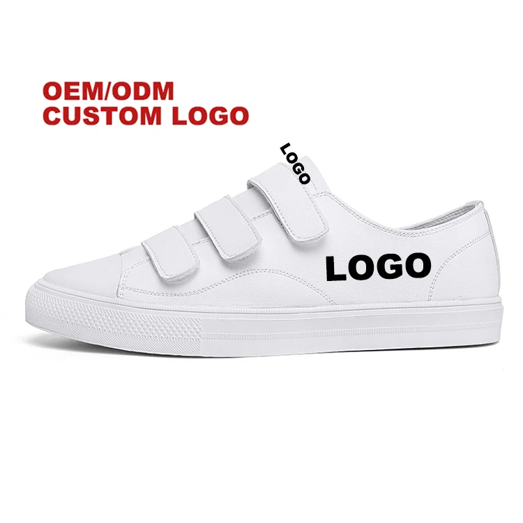 Custom Logo Oem Factory Plain Shoes Men White Colour Wholesale Saketboard Formal Sneakers Leather Casual Shoes for Men New Style