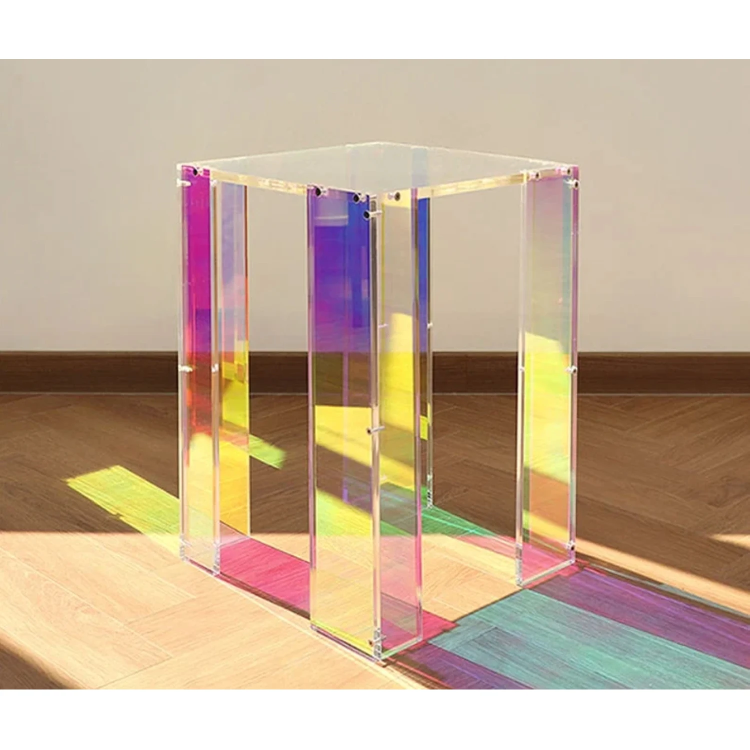 Nordic Style Acrylic End Table Clear End Side Table For Living Room Buy Acrylic Tea Table