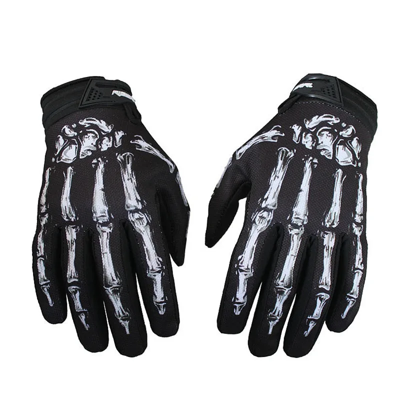 skeleton winter gloves