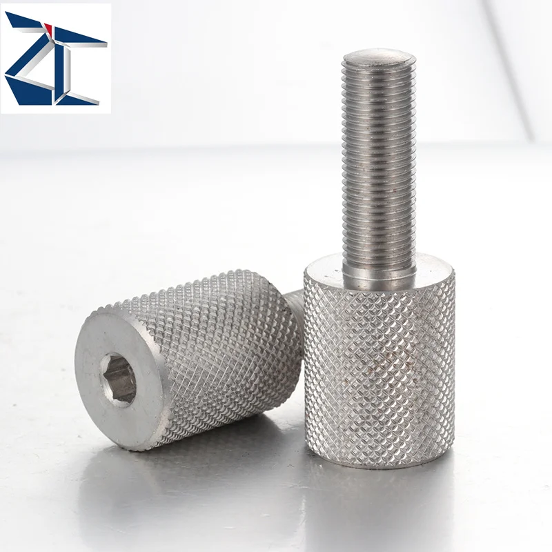 Factory Custom Supplier Thumb Screw Knurled Thumb Adjusting Stopper Screw