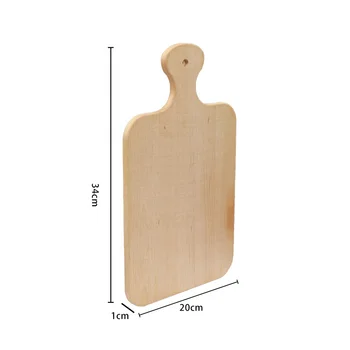 Serving Wooden Chopping Boards Beech Wood Kitchen Pizza Double Sided Cutting Board