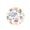 9inch paper plate*8 pcs