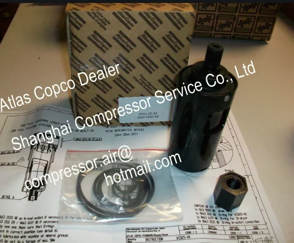 Atlas Copco WSD water separators WSD25,WSD80,WSD250,WSD750| Alibaba.com
