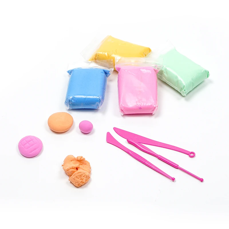 Высококачественная суперглина, развивающая игрушка, легкая глина, материал «сделай сам» для детей, цветная пенопластовая глина