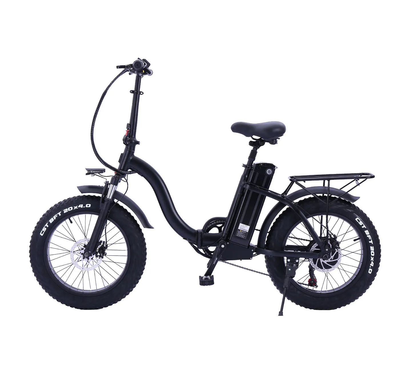 Martes electric folding store bike fat tire