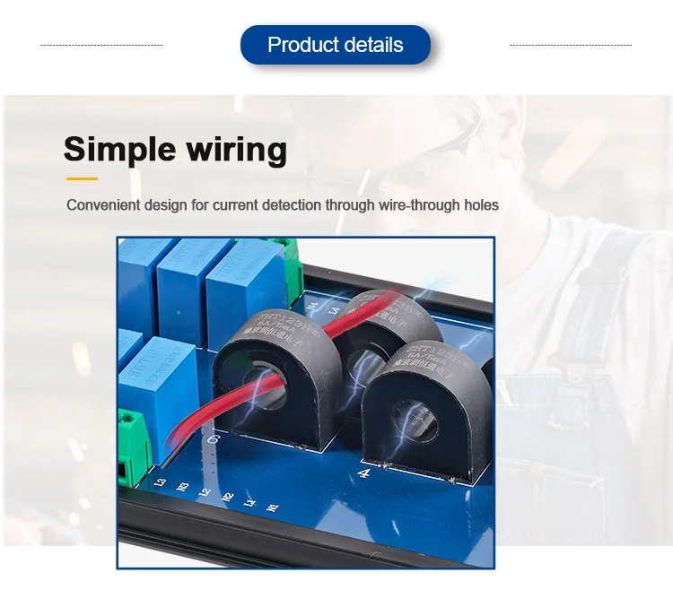 product huaqingjun 16 channel ac current voltage transformer detect module rs485 modbus rtu communication acquisition module544-4