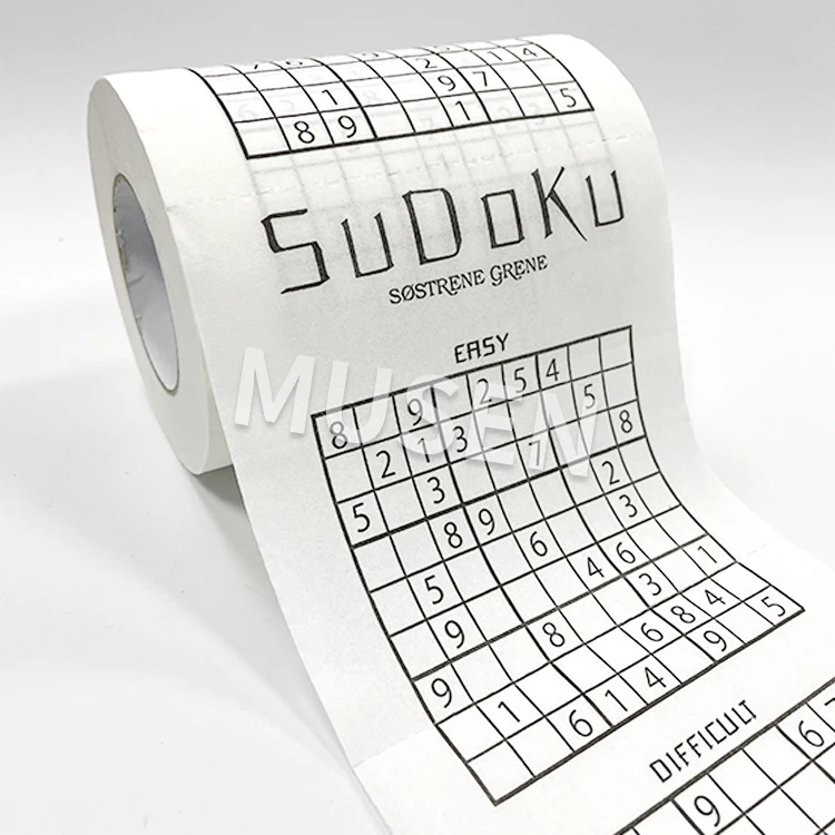 Sudoku Toilet Paper