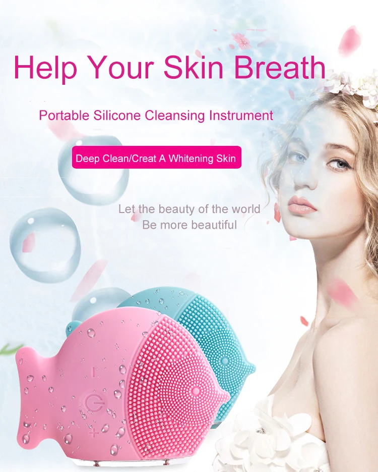 Best Portable Face Electric Spin Rotate Facial Cleansing Brush - Buy ...