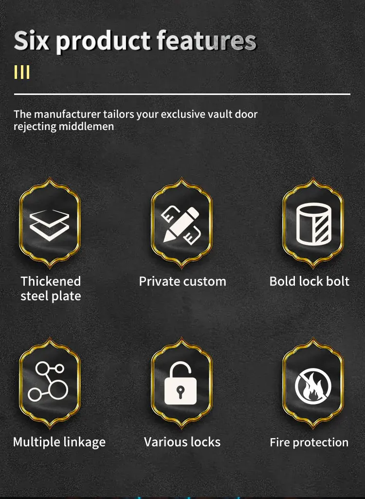 CEQSAFE China Supplier Small Moq Low Price Vault Door Safe With Bank Vault Doors for Sale manufacture