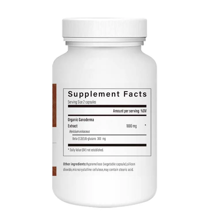 Faitury OEM Ganoderma Lucidum Extract Reishi Mushroom Extract Ganoderma Capsules Reishi Mushroom Capsules
