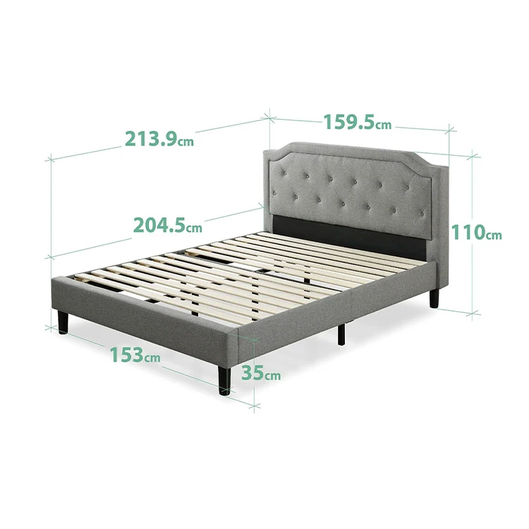 second hand king single bed frame