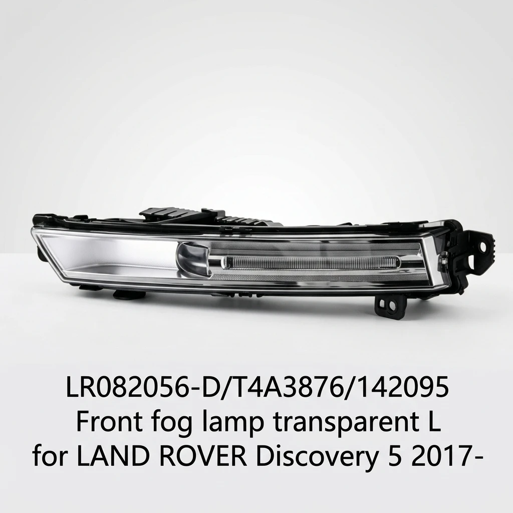 LR082056-D/T4A3876/142095 Durable Construction Precision Dimension Front Fog Lamp Transparent L for LAND ROVER Discovery 5 2017-