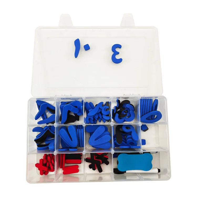 Arabic Magnetic Letters and  Number Arab Letters Eva Magnetic Set Educational Magnetic Numbers Sticker for School Toy