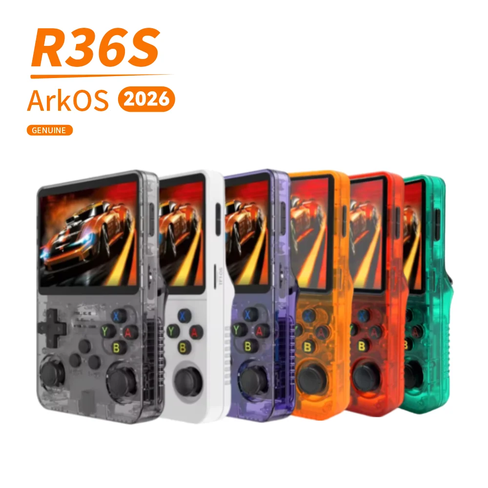 Console De Jeux Portable Rétro R36S, écran IPS 3,5 Pouces