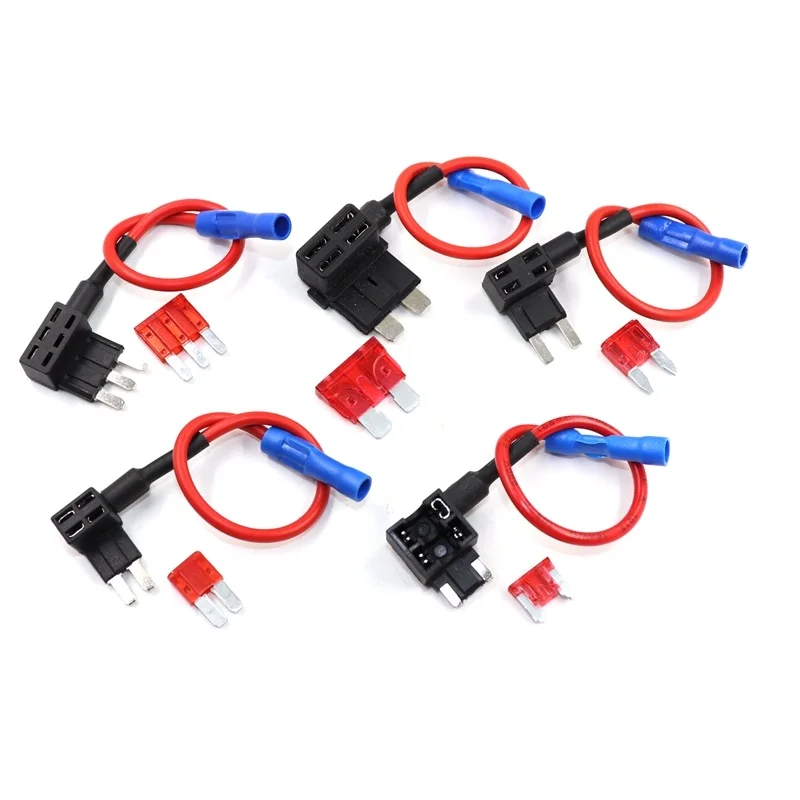 Amomd 12 Way DC 32V Fuse Block Mega Terminal Block Fuse Holder Box With 12 Way Negative Bus Bar