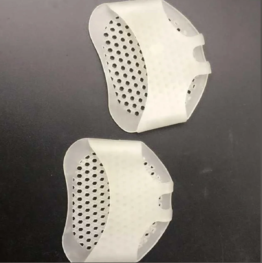 Прокладка для передней части стопы из силикагеля с Сотами Регулируемая мягкая дышащая Защитная обуви на высоком каблуке эластичный износостойкий разделитель пальцев