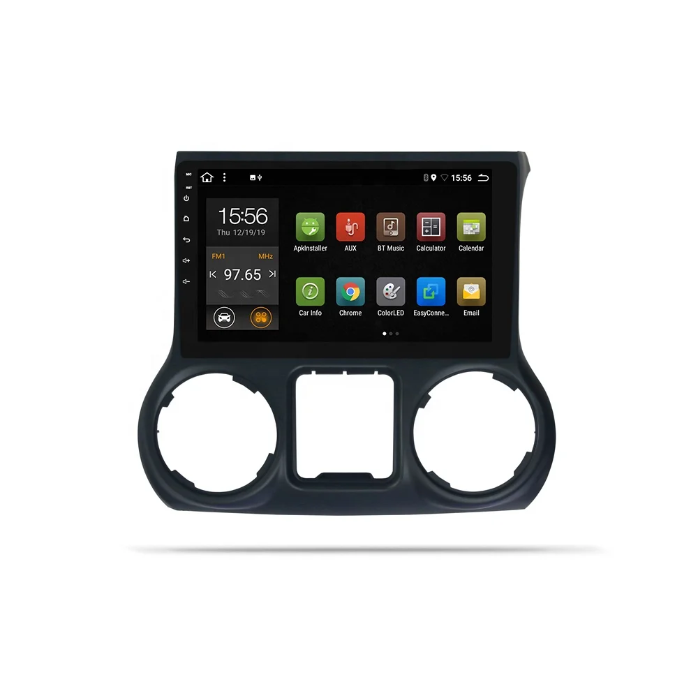 Mcx  Inch Android 10 Car Dvd Multimedia Player For Jeep Wrangler Jk  2011-2017 With Wifi Gps Radio Quad Core Touch Screen - Buy For Jeep  Wrangler Jk 2011-2017 Car Dvd Player,Multimedia