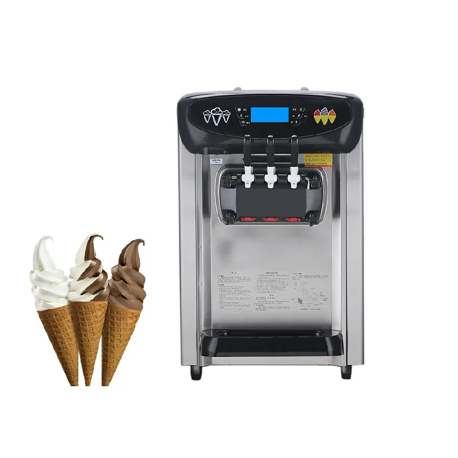 ミルクティーショップ用の新しい市販のロールアイスクリーム