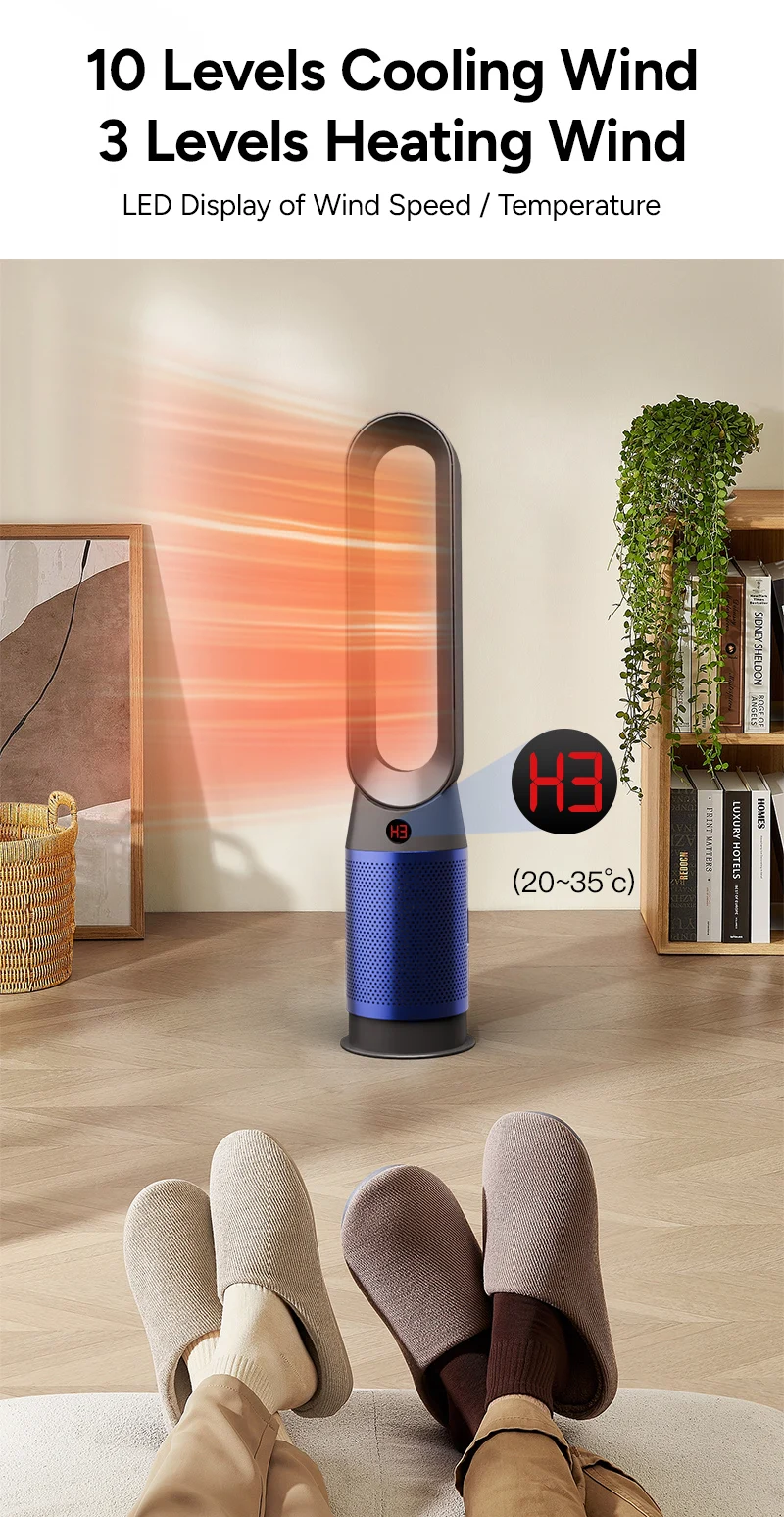 Electric Heater, 1800W, Plastic - detail 4
