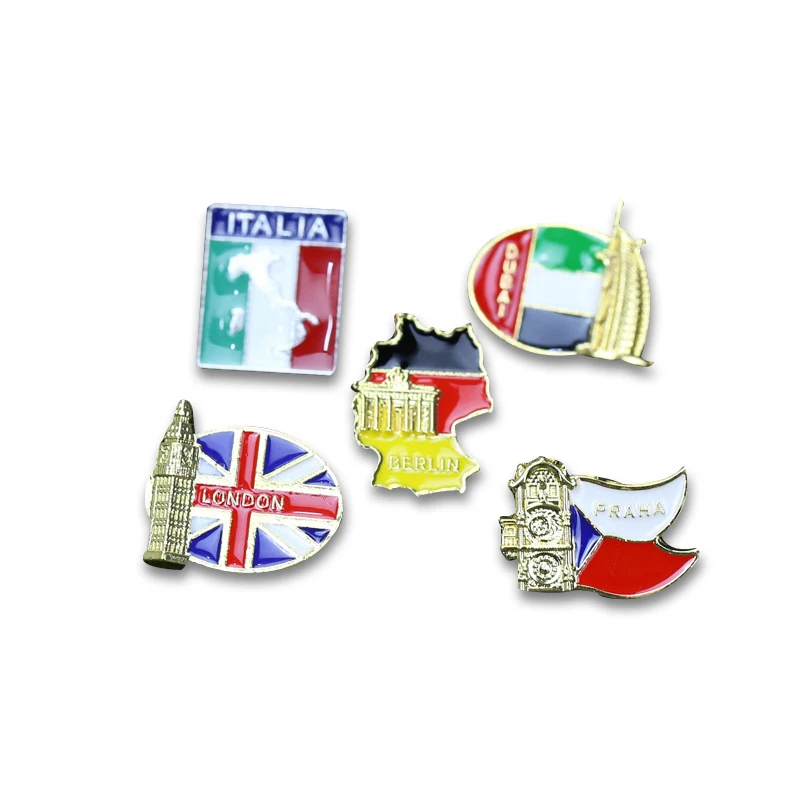 Hope and Peace Enamel Pins Custom Russia Flag Brooches Flying Flag Badges  Bag Lapel Fashion Jewelry Accessories Gift Wholesale