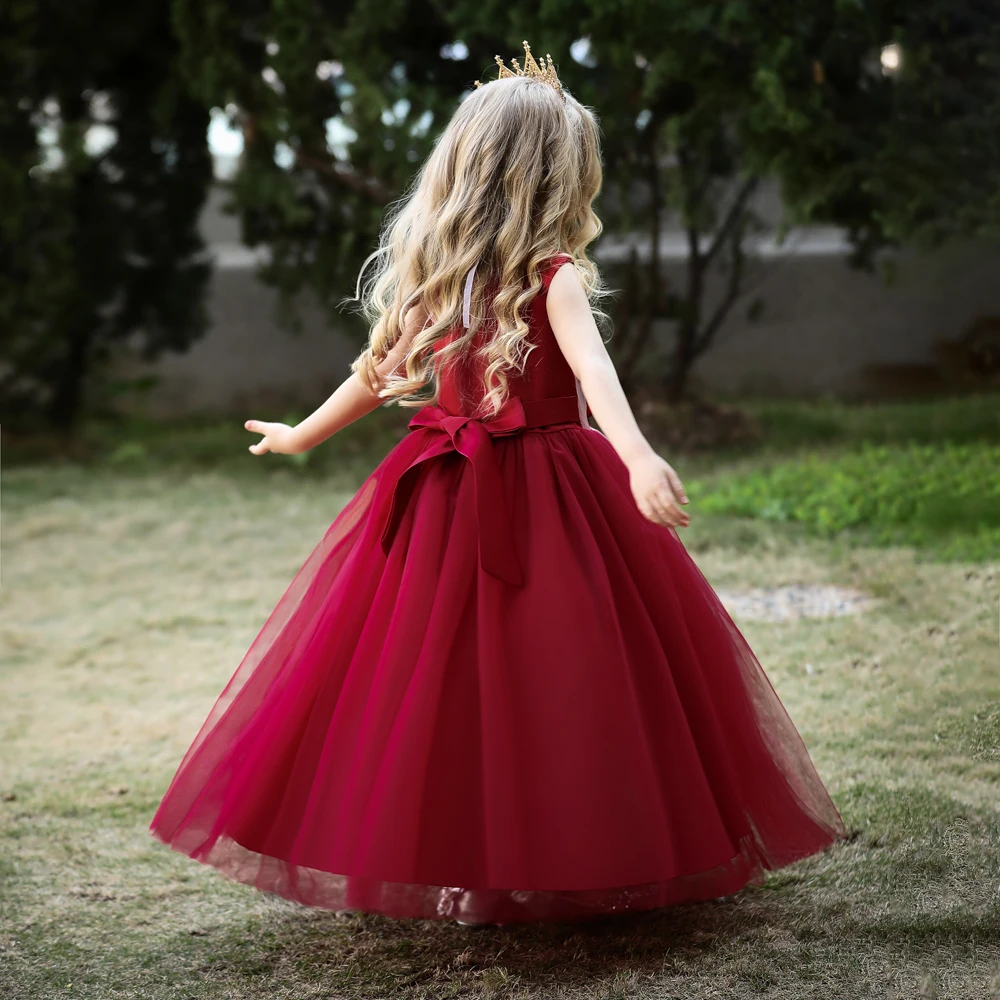 Nuevo diseño LP-283 Maxi vestido de baile largo con patrón floral