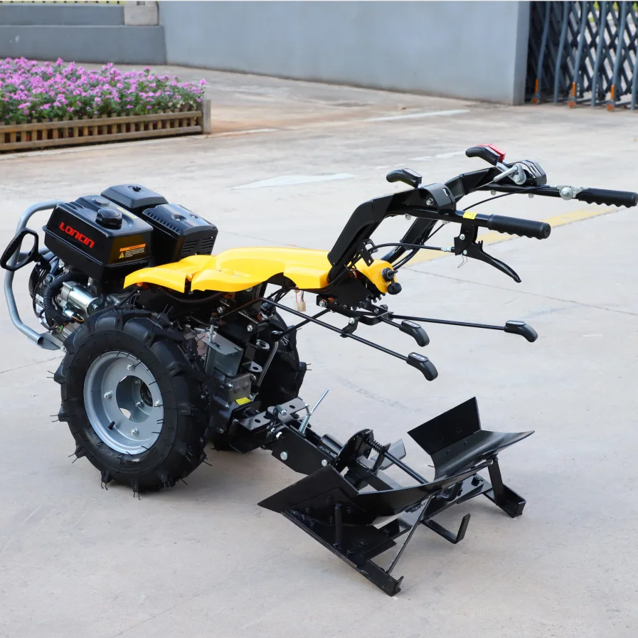 Multifunctional Two Wheel Tractor With Rotating Moldboard(bottom) Plow