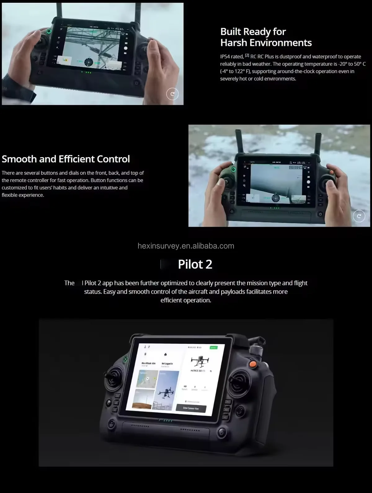 Drone RTK Matrix Matrice 350 - Superior Precision & Range