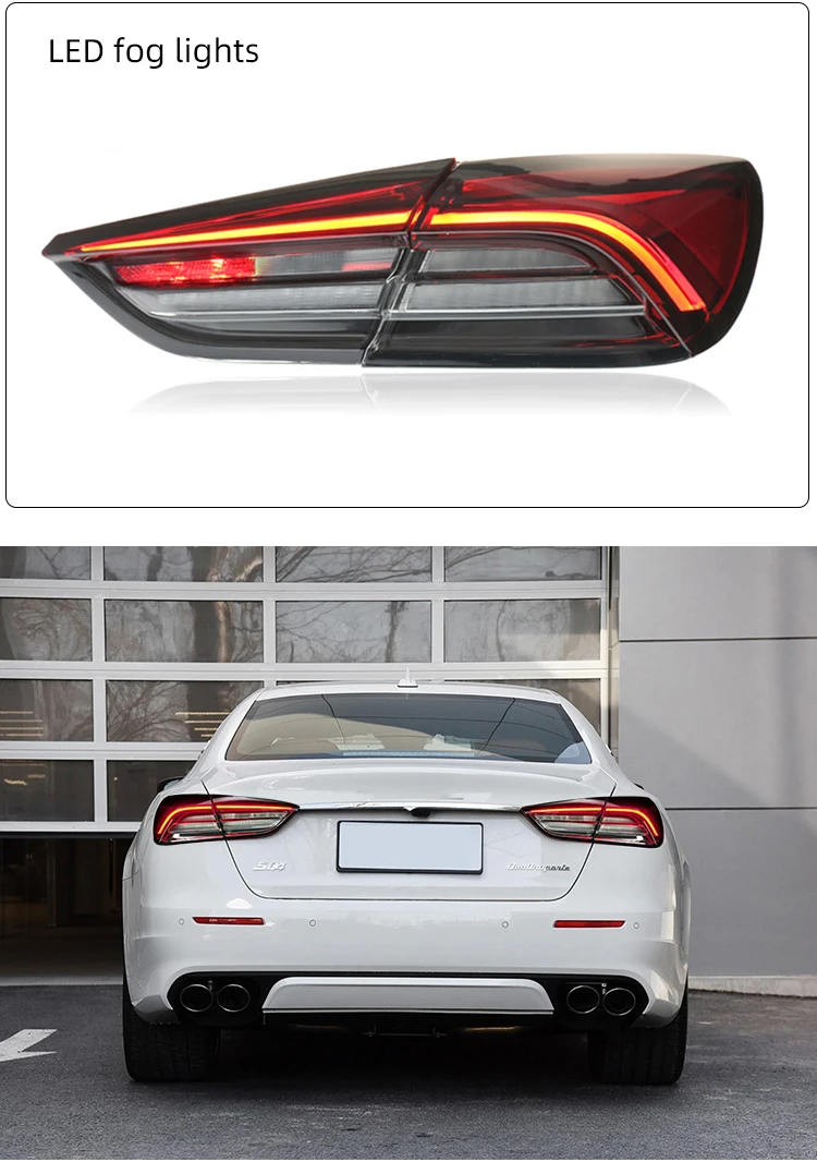 Maserati Led SJC Auto Full LED Taillights Assembly for Maserati Quattroporte 13-17 ...