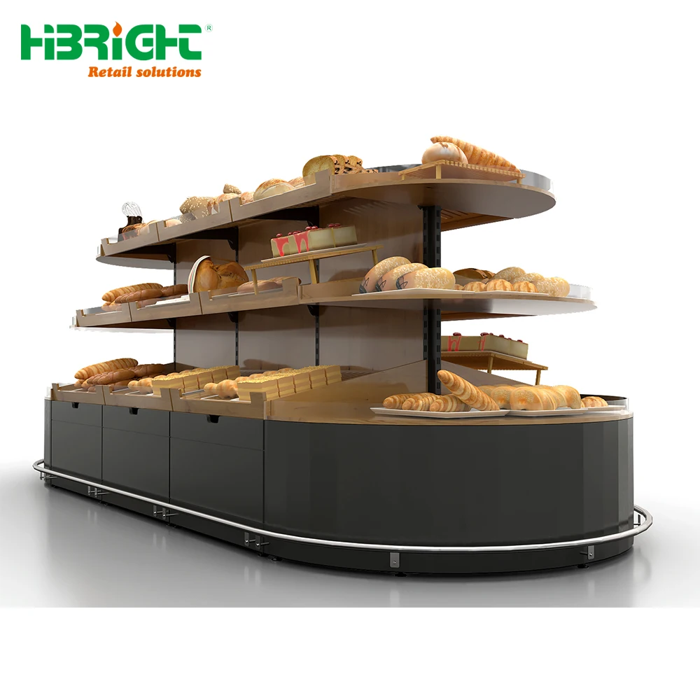 Three Tiers Solid Wood Bread Rack with Acrylic Cover and LED Light - China  Display Wood Bakery Rack, Customized Wood Bakery Rack