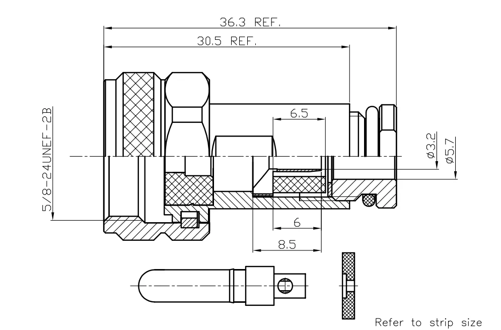 product lwmc lowest price silicone rubber uhf coaxial connector uhf pl259 male clamp for mp airborne5 cable-5