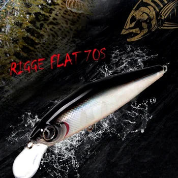 CHEERY Sinking Long-Cast Minnow Slow-Sinking Stainless Steel Crankbait Artificial Hard Bait Bass Lure for Largemouth Bass – Minnow – view 3