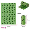 1.  5 seda degradable verde hueso negro 10 unidades/rollo